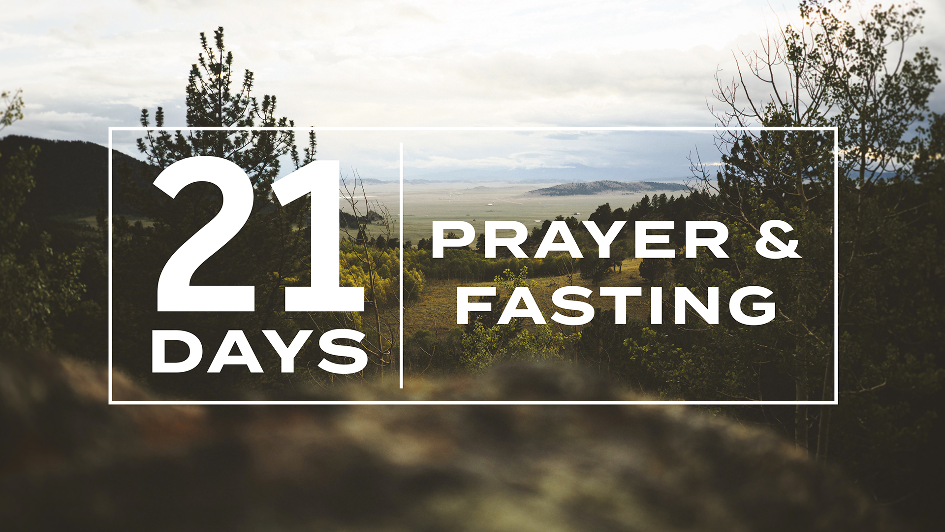 prayer and fasting