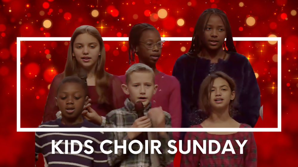 Kids Choir Sunday Image