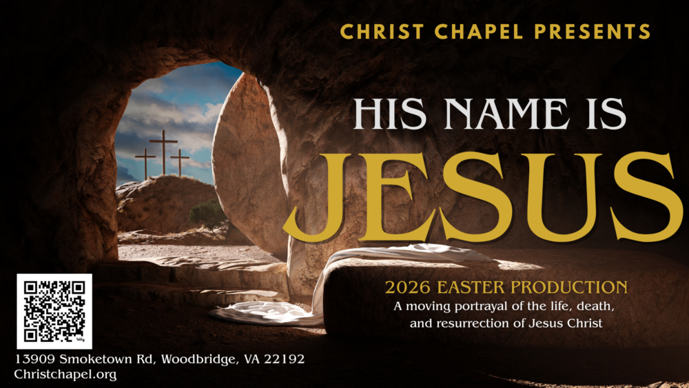 His Name Is Jesus - Easter Production Image